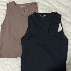 These two shirts are from Abercrombie & Fitch, sized large